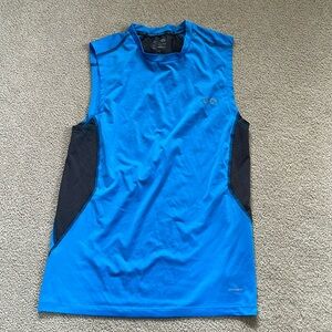 Men’s champion tank top athletic shirt size small color blue